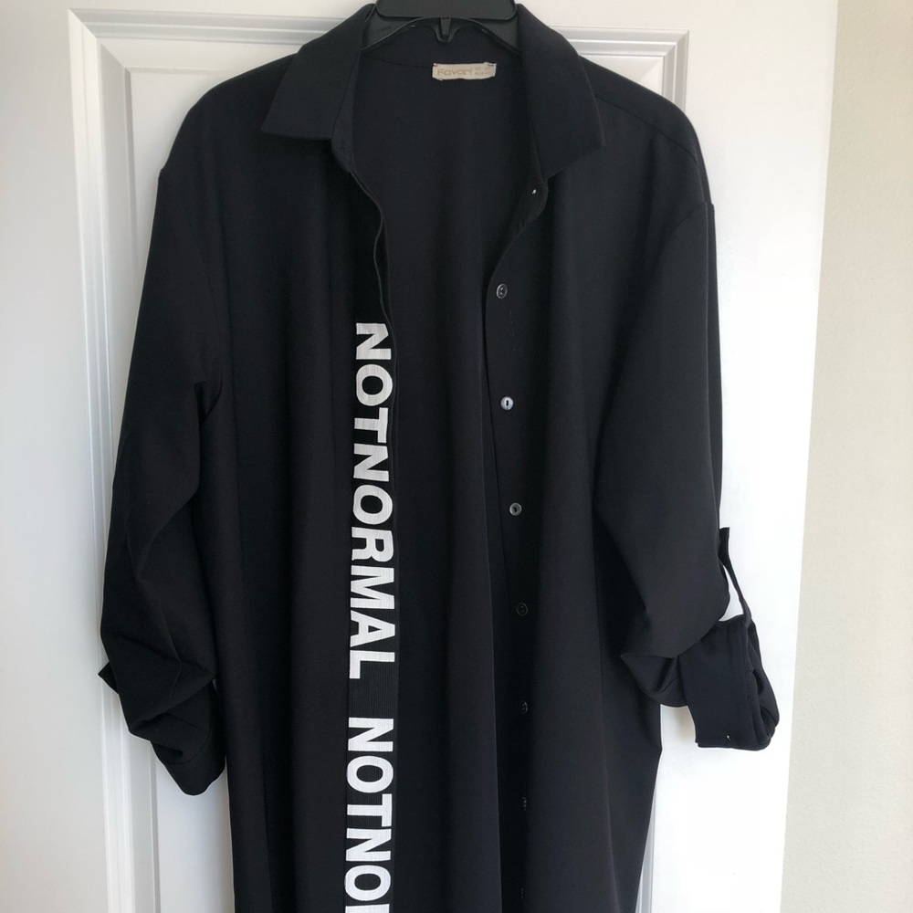 Oversized Dress Knee Length